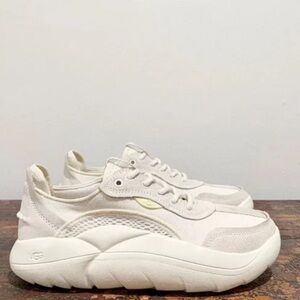 UGG Cream and Tan Casual Sneakers